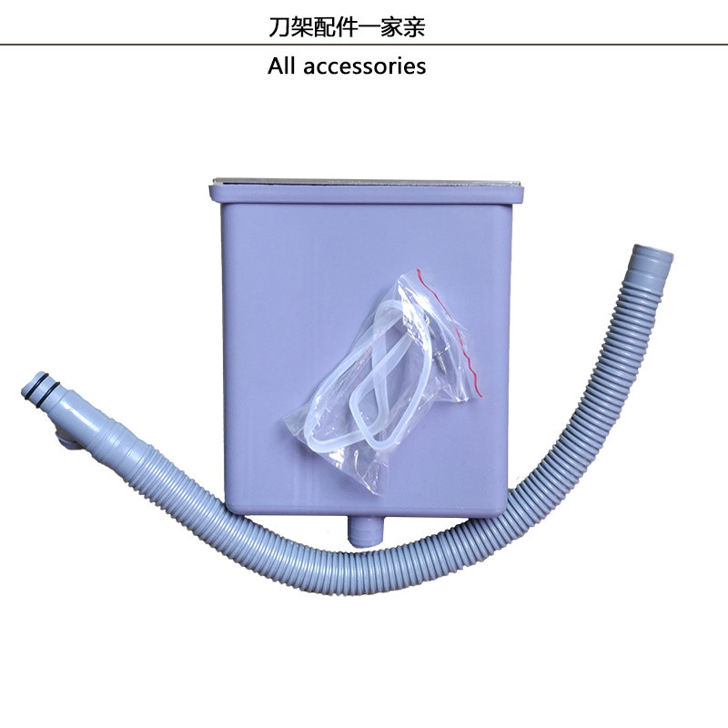 304不锈钢刀架嵌入式厨房水槽专用配件带接水管刀座洗菜盆刀架盒