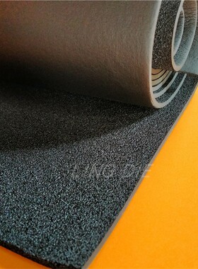 苏州泡棉 SBR泡棉 橡蕊NR CR材料 防尘胶 密封条减震冲型高弹黑色