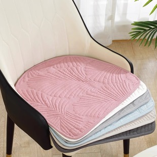 餐椅垫四季 U形棉椅子垫餐桌椅马蹄形坐垫 通用轻奢客厅防滑垫弧形