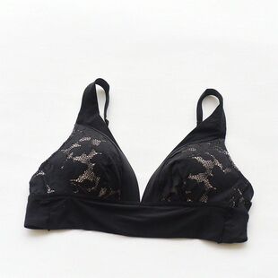 西班牙OYSHO无钢圈内衣 美背聚拢小胸薄款夏季透气文胸法式内衣