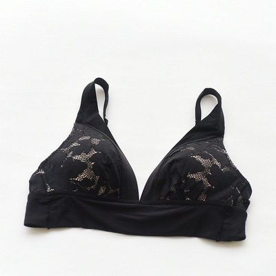 西班牙OYSHO无钢圈内衣 美背聚拢小胸薄款夏季透气文胸法式内衣