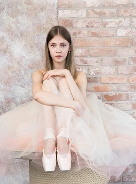 ANS 新款芭蕾长款大摆网纱半身裙舞蹈练功表演专业长纱裙女成人