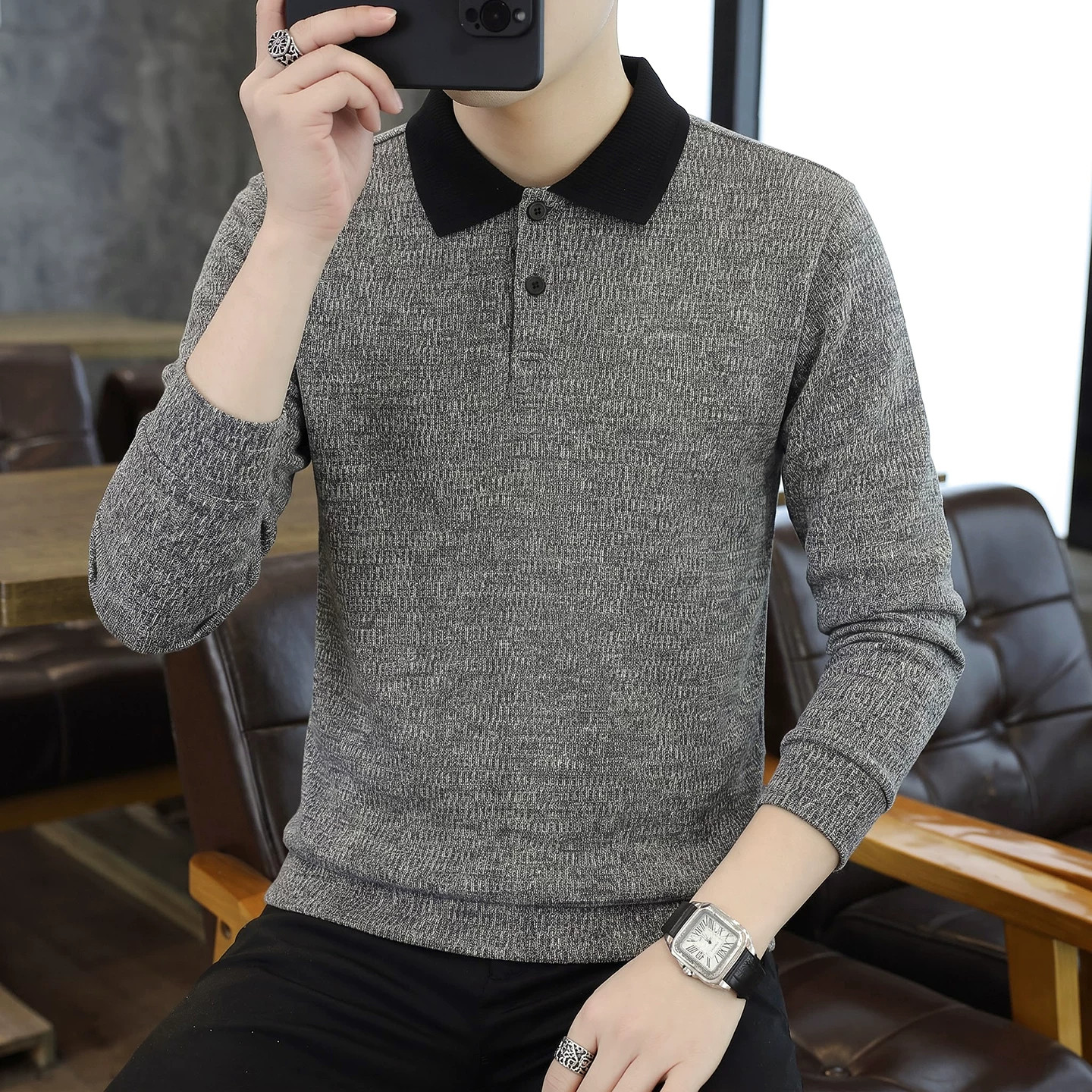 【官方正品】男士高档上衣高端