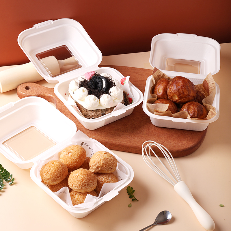 蛋糕打包盒烘焙甜品PP便当盒