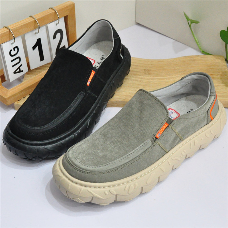 老北京布鞋男鞋超轻透气男单鞋圆头舒适男休闲鞋懒人鞋时尚青年潮