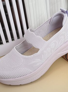 老北京布鞋春夏软底妈妈休闲鞋