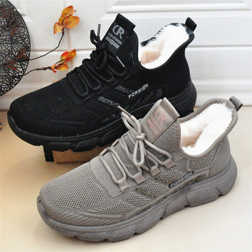 老北京厚实加绒棉鞋运动棉鞋