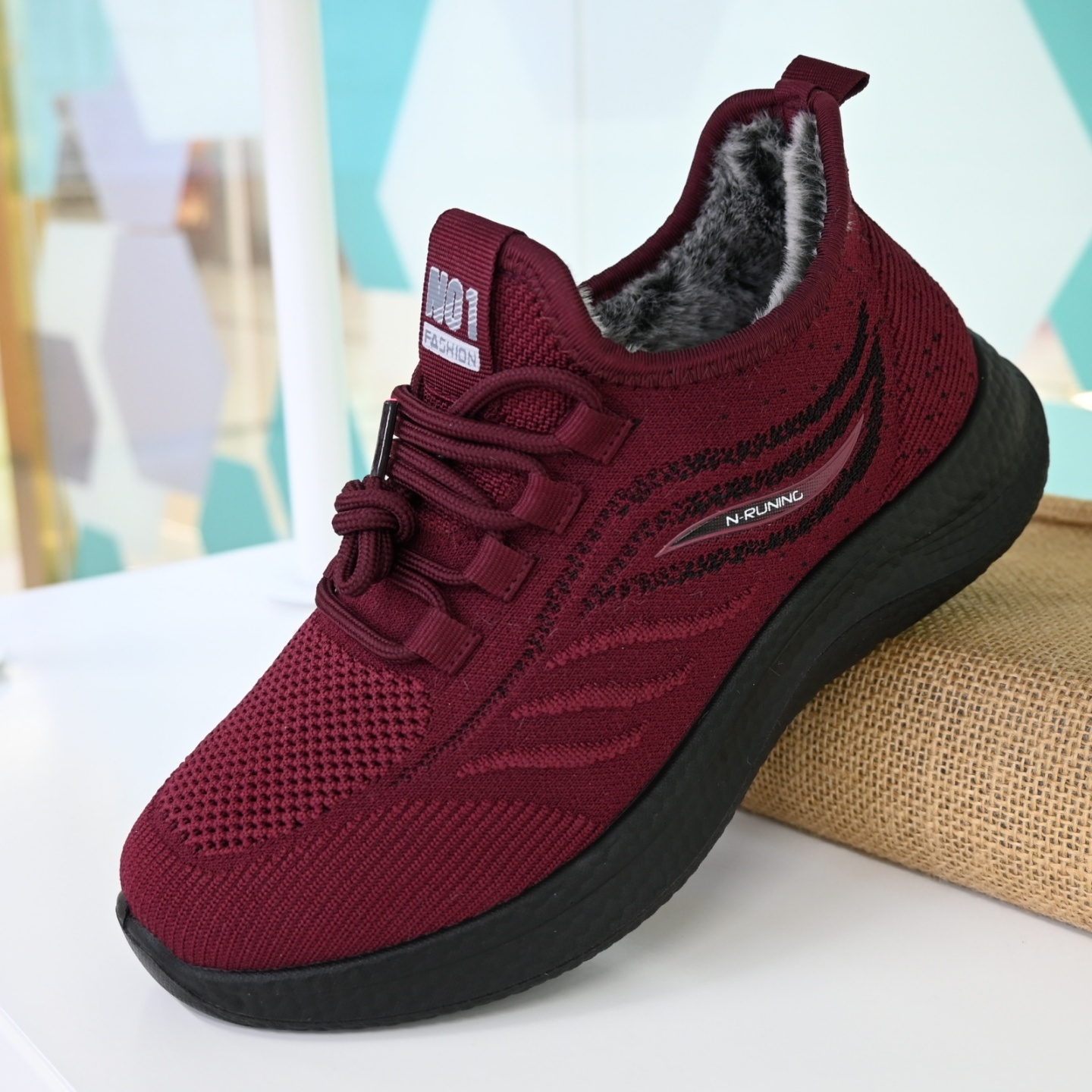 老北京冬季加绒中老年妈妈棉鞋