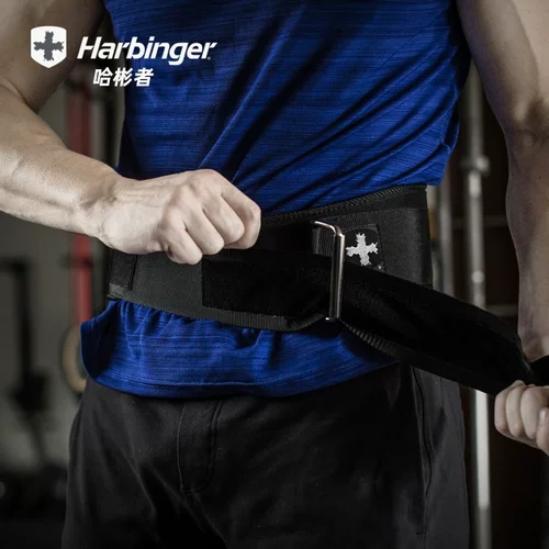 Harbinger哈彬者 233健身腰带5英寸支撑保护硬拉深蹲训练原装进口