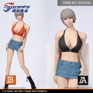 Toyscentre1 内裤 TCT 026 短裙 兵人手办 吊带背心 女装 套装
