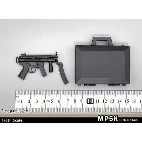 兵人LMG枪1/6UMP45MP5