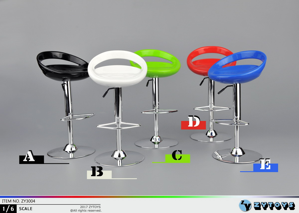 吧椅模型手办ZYTOYS娃娃椅子1/6