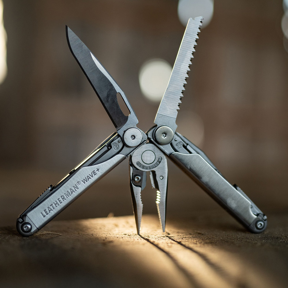 leatherman美国莱泽曼wave 波浪户外求生 多功能工具钳 露营钳子