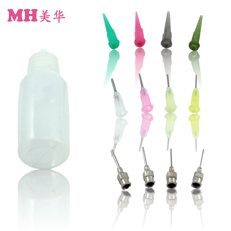30ml汉娜捷克塑料瓶纹身膏刮绘身体彩绘画刺青用海娜瓶加针嘴包邮