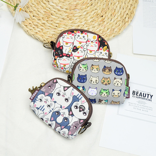 可爱帆布小钱包女款2025新款零钱包迷你小包学生儿童装卡包零钱袋