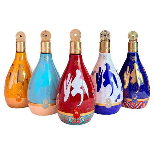 55度青花40唐宋元明清375ml*5瓶