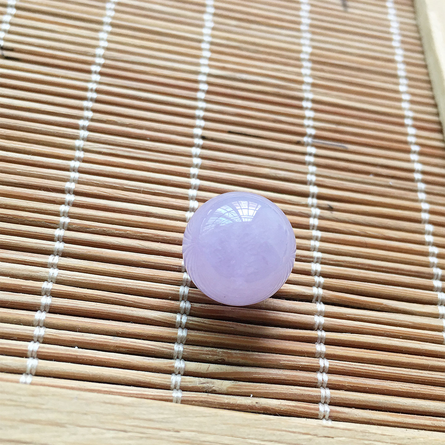 翡翠冰种紫罗兰玉珠子配珠