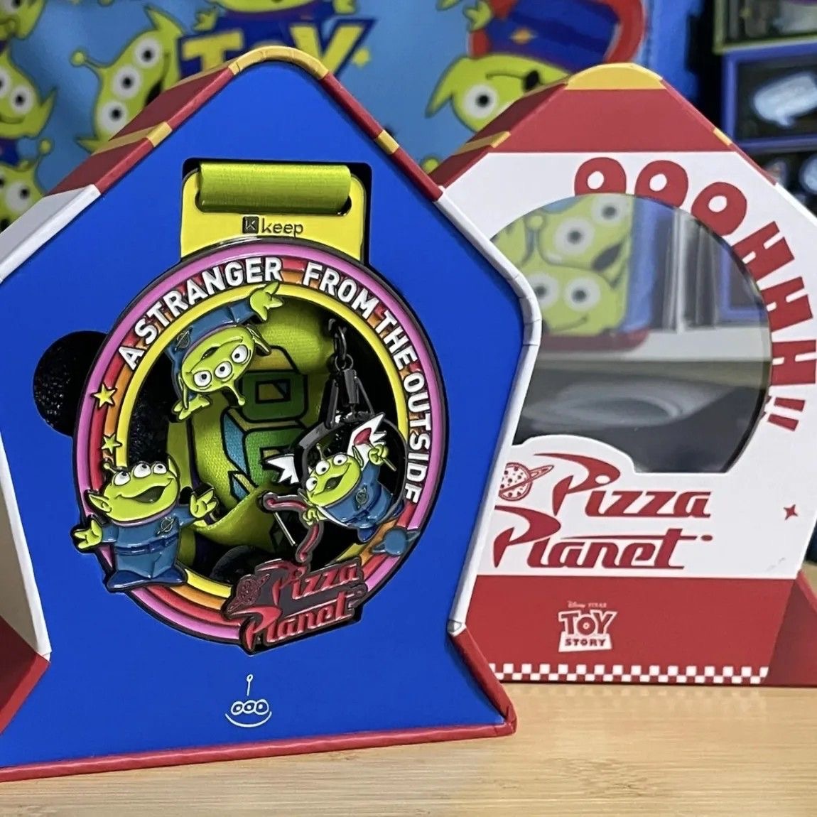 【正品现货】Keep三眼仔奖牌胡迪巴斯光年奖牌三眼仔奖牌