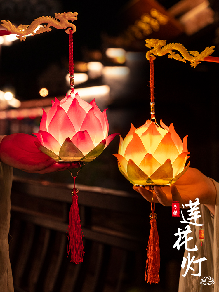 荷花灯笼古风,荷花古风(第6页)_大山谷图库