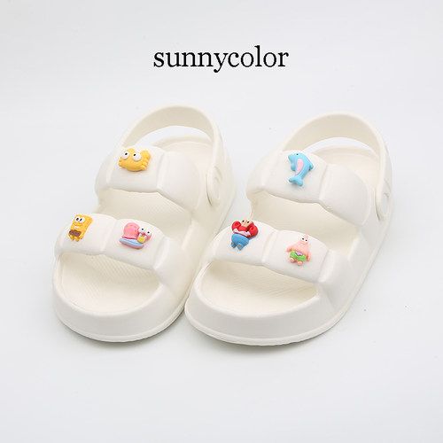 sunnycolor可爱时尚一字拖凉鞋