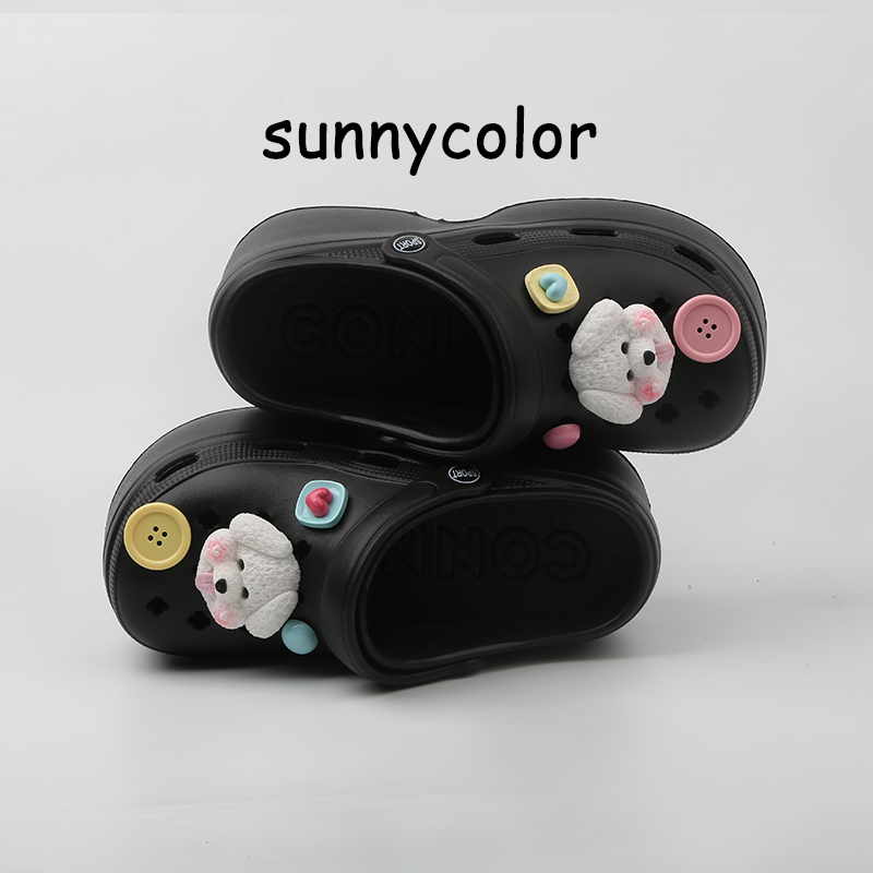 沙滩鞋可爱百搭防水DIY