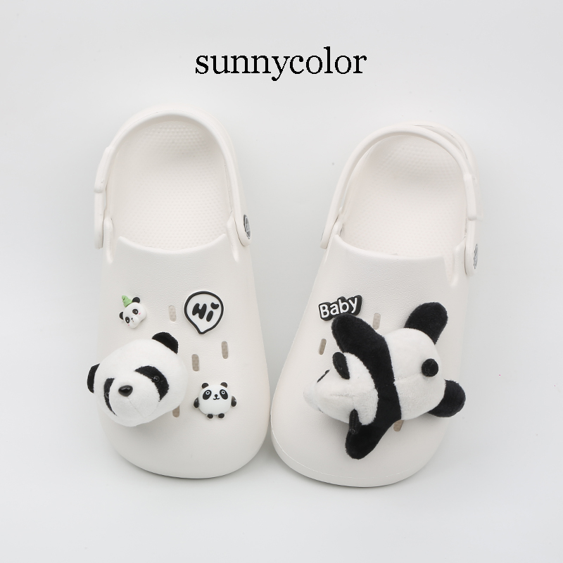 sunnycolor时尚可爱软底洞洞鞋