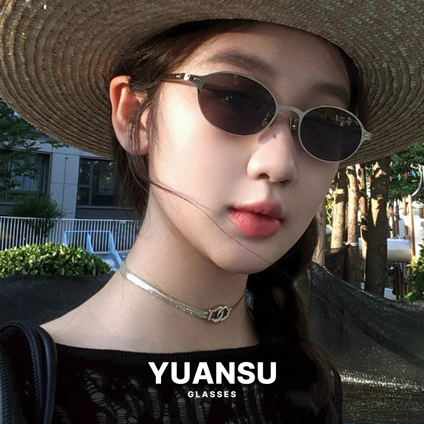 港风男女同款太阳镜可配度数图片