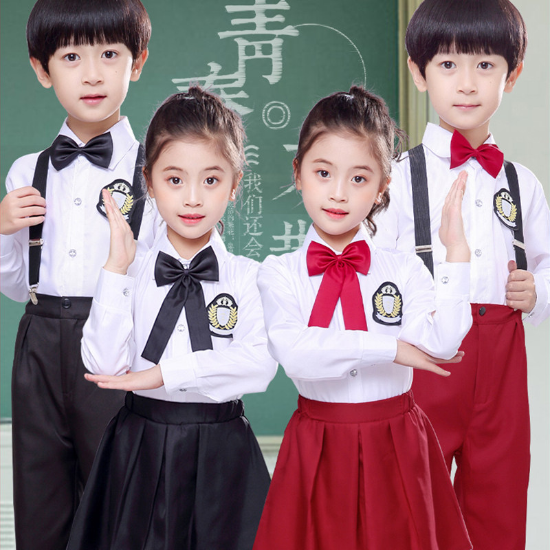 六一儿童节礼服幼儿园班服毕业表演小学生大合唱男童套装演出服装