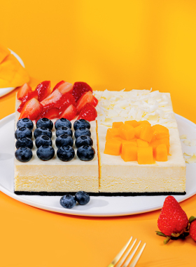 诺心雪域果缤纷水果生日蛋糕下午茶白巧克力甜品儿童蛋糕同城配送