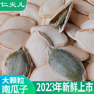 新货生熟特大片大颗粒带壳炒熟原味南瓜子籽椒盐焗仁香2斤5斤炒货