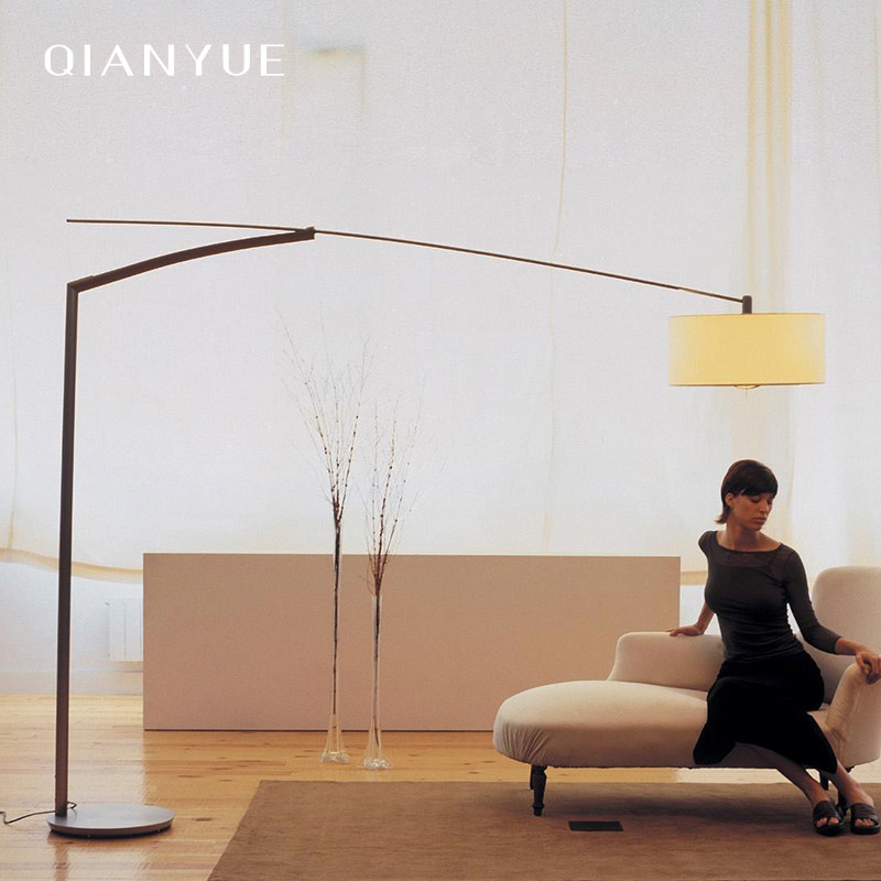 北欧落地灯简约现代客厅钓鱼灯创意个性时尚设计师展厅沙发落地灯