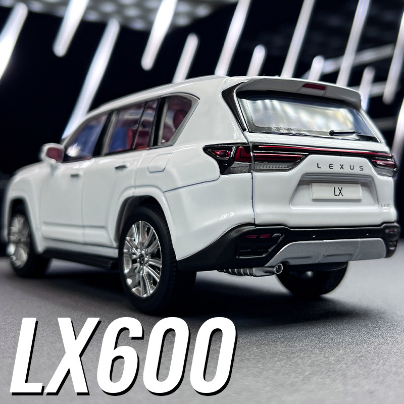 jkm合金1/32雷克萨斯LX600模型