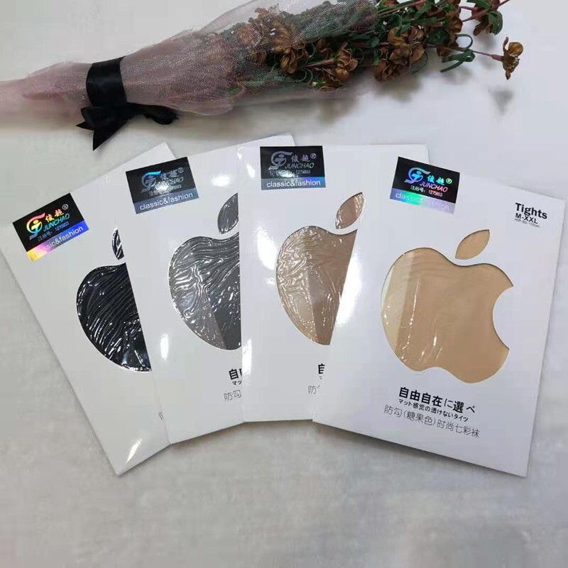 10条包邮 俊超6209 糖果色苹果连裤袜超薄透明丝袜 防勾丝打底袜