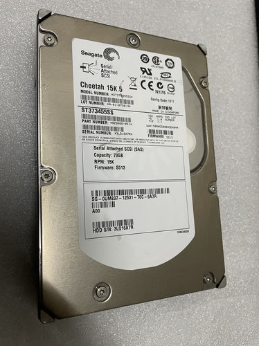 DELL希捷 IBM SAS硬盘73G DF072ABAA8 431943-002 ST373455SS 15K