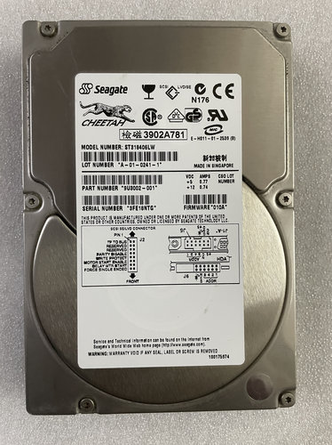 希捷/seagate ST318406LW 18GB SCSI 68针硬盘 18G 10K 68PIN现货