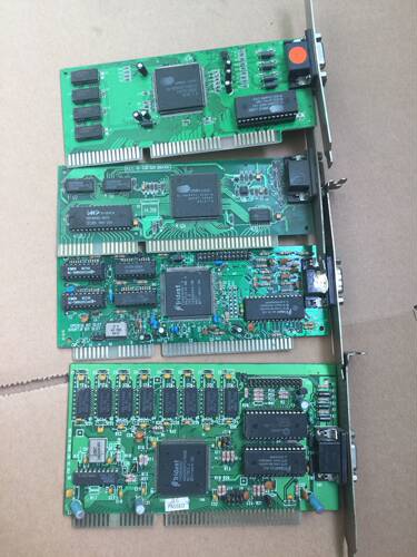 大量库存386 486 586 ISA显卡TRIDENT TUGI9440 GD5429 VGA