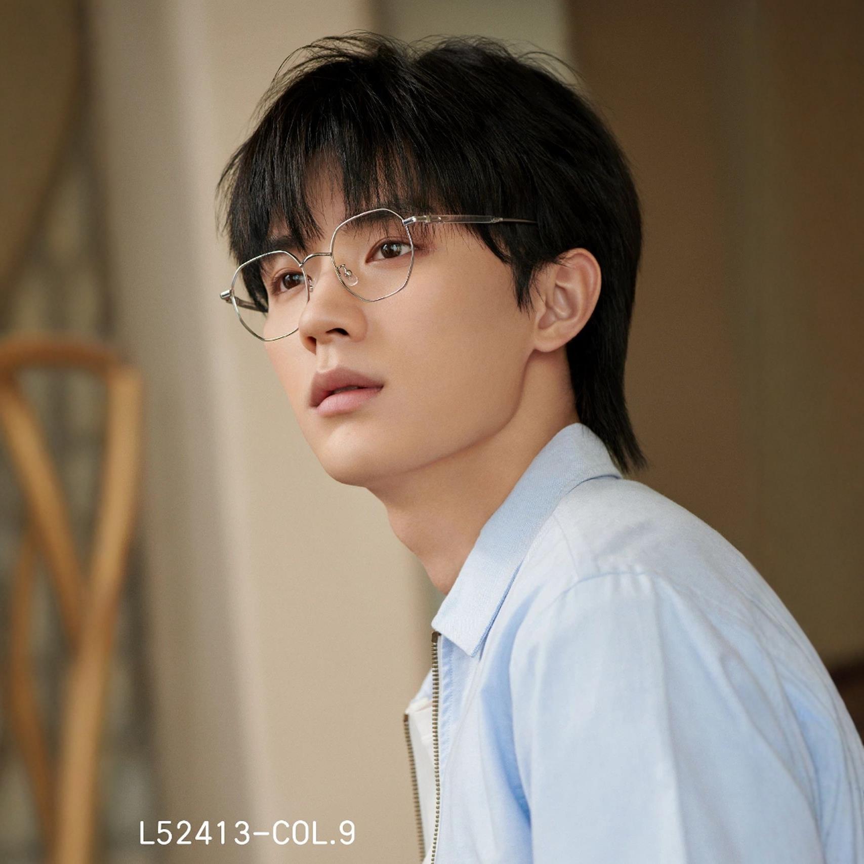 浪特梦眼镜L52413周翊然同款素颜方框显瘦可配度数男女近视眼睛架