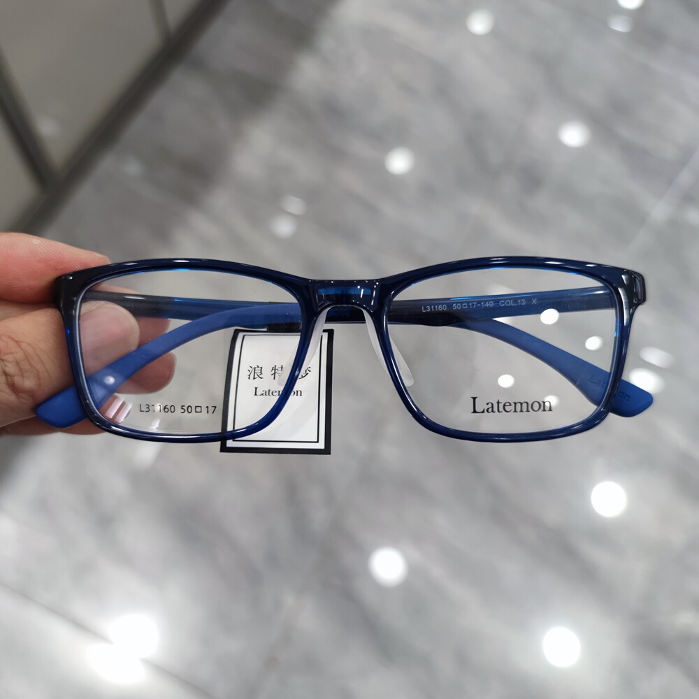 Latemon浪特梦青少年近视眼镜框圆形学生男女可配度数眼镜架31160
