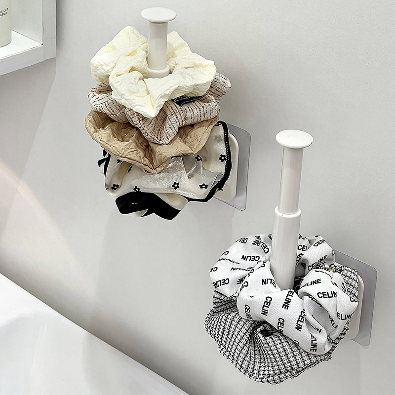 可伸缩大肠发圈收纳架