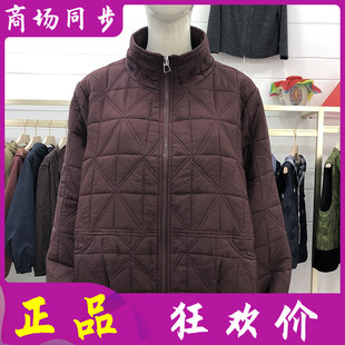 韩版 紫衣玲珑LL511 新款 风衣外套女秋季 休闲妈妈夹克上衣 中年短款