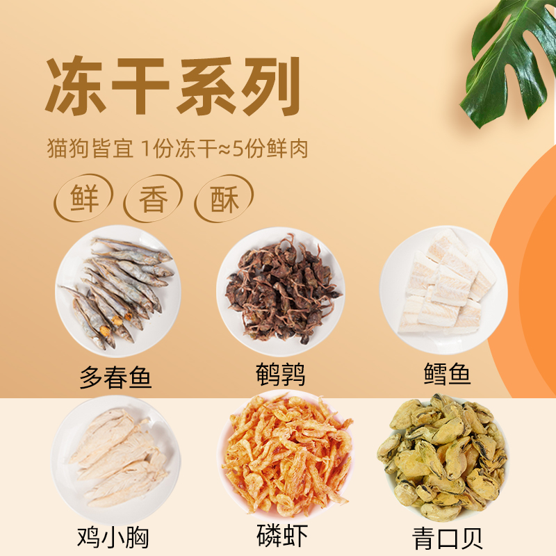 折耳猫多春鱼鹌鹑肉干