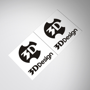 车贴纸 sticker空气动力套件尾翼包围扰流片改装 适用于3D design