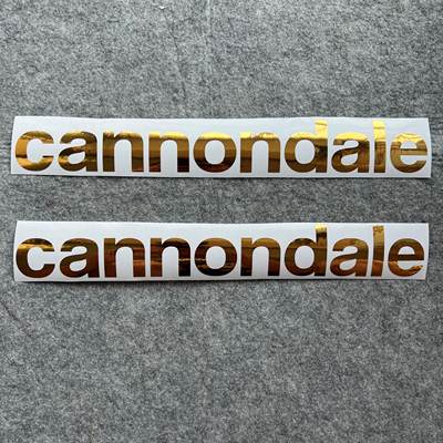 佳能戴尔CANNONDALE公路车山地车logo 覆盖 贴纸 贴花定制