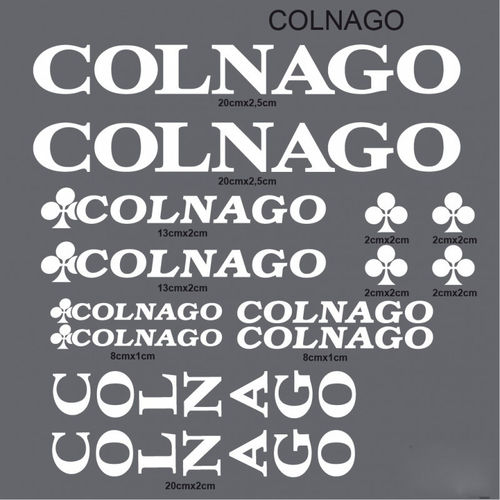 COLNAGO-7自行车贴纸防