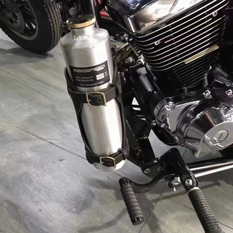 哈雷x48 883 ab 铲头零凯旋bobber 拿铁摩托车改装备用油壶1.2升