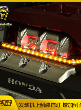 Goldstrike金翼发动机上侧LED装饰灯 GL1800加装缸盖氛围灯