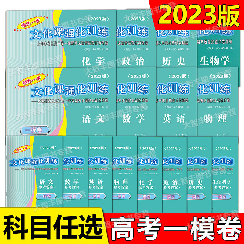 2023年版领先一步上海高考一模卷