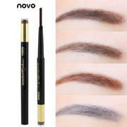 Hàn Quốc novo đôi lông mày bút chì tự động xoay bút chì lông mày cộng với bột lông mày nhuộm kem màu nâu cà phê màu từ lông mày - Bút chì lông mày / Bột / Stick