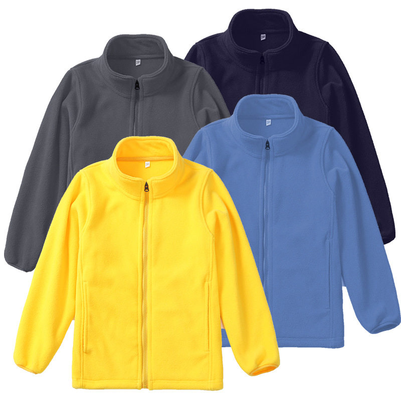 校服班服学生冲锋衣内胆男女童校服三合一立领春秋冬儿童抓绒
