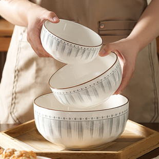 陶瓷特别好看漂亮的饭碗家用日式釉下彩高颜值2026新款高级感复古